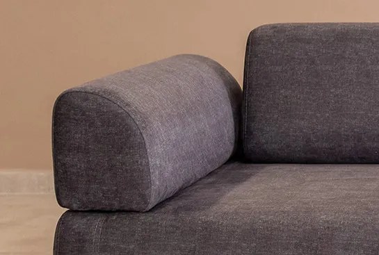 Nekonečno elegantná trojmiestna pohovka - Antracit