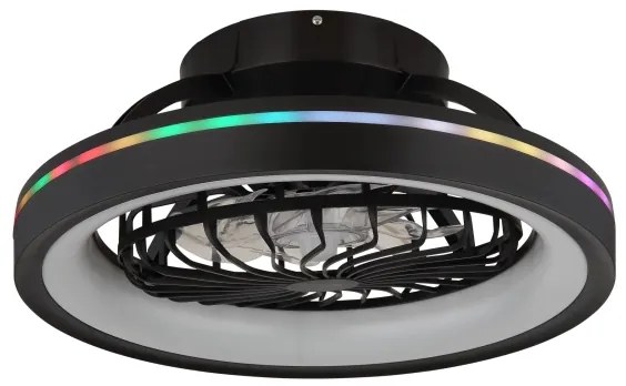 Globo 03665 - LED RGB Stmievateľný stropný ventilátor DEANNE LED/40W/230V + DO