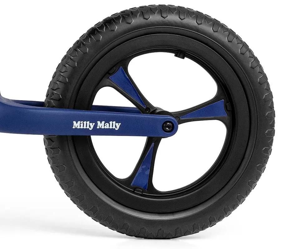 Detský balančný bicykel Milly Mally Ranger Navy