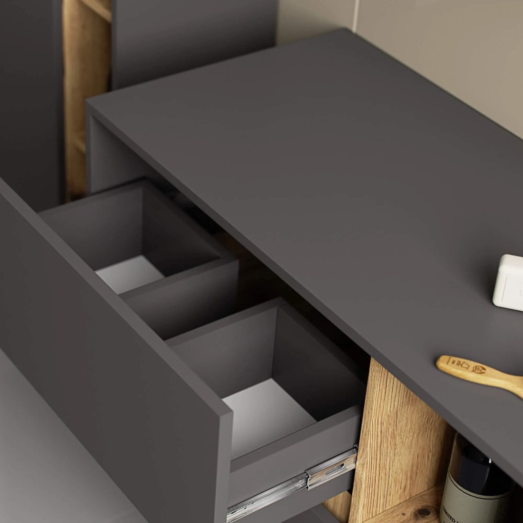 Závěsná skříňka pod umyvadlo VAMI 90 cm - výber z 3 prevedení