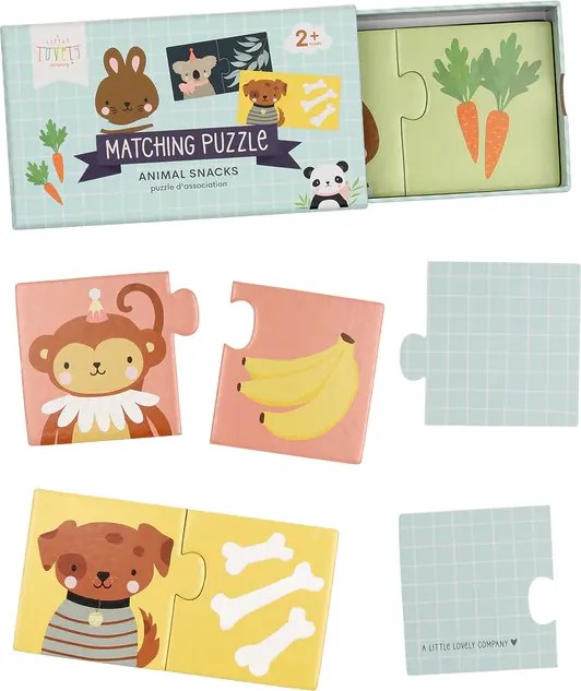 Puzzle Zvieracie maškrty