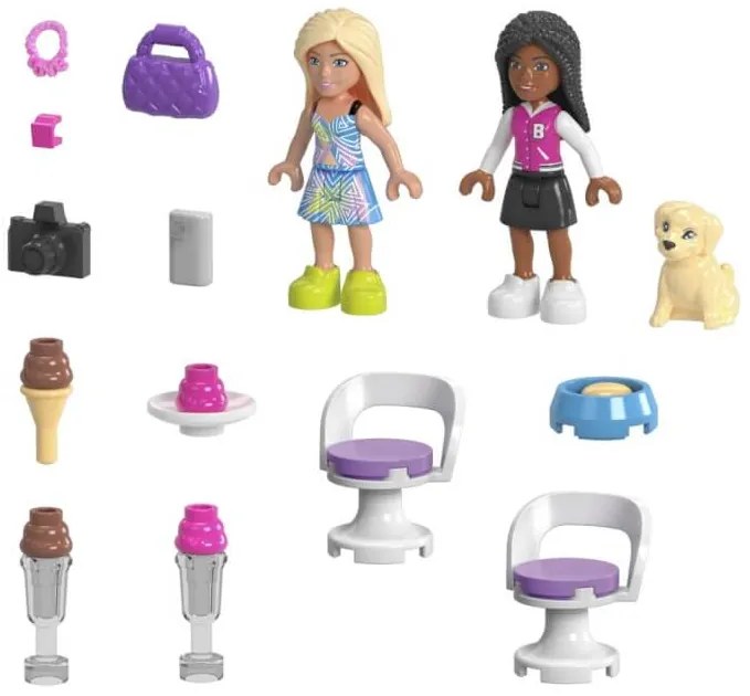 MEGA BARBIE KABRIOLET A STÁNOK SO ZMRZLINOU