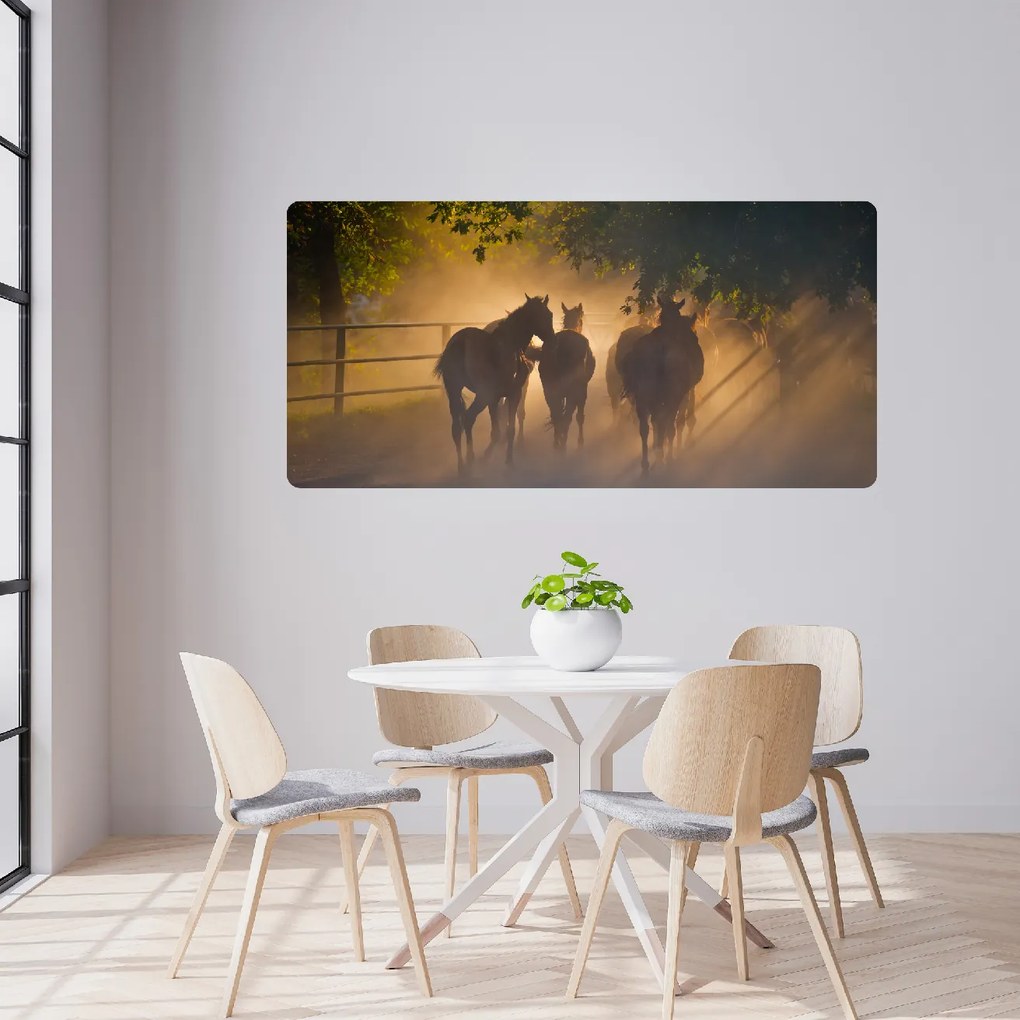 60x120cm Kone 2 - textilná nálepka na stenu