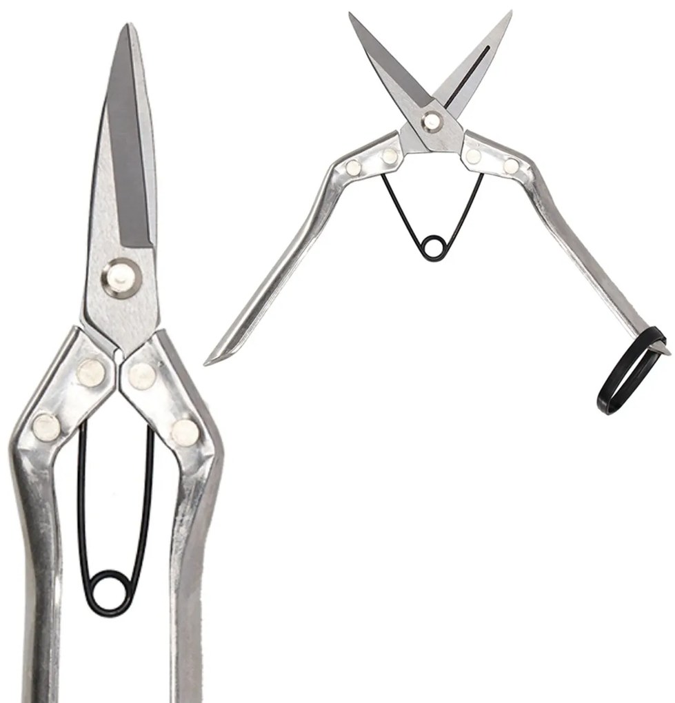 Záhradné nožnice Zak, strieborná