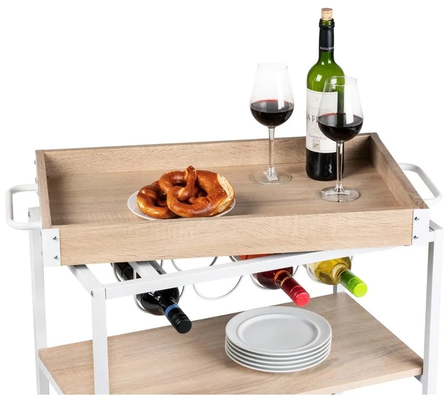 Servírovací stolík na kolieskach 40x80 cm Rustico - Wenko