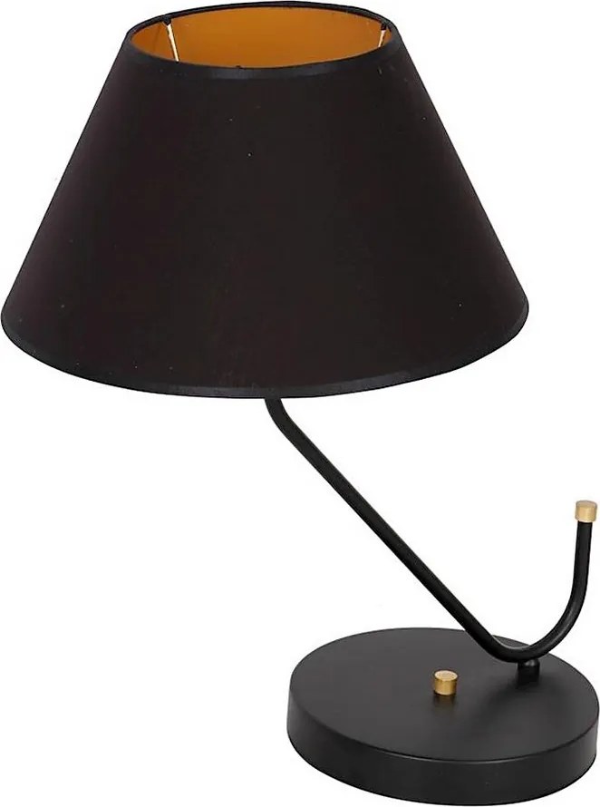 Stolná lampa VICTORIA 1xE27/60W/230V čierna