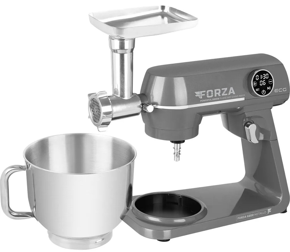 ECG Forza 6600 kuchynský robot Metallo Scuro
