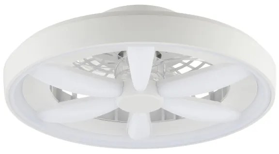 Brilliant - LED RGBW Stropný ventilátor so svetlom GAIANO LED/48W/230V biela + DO