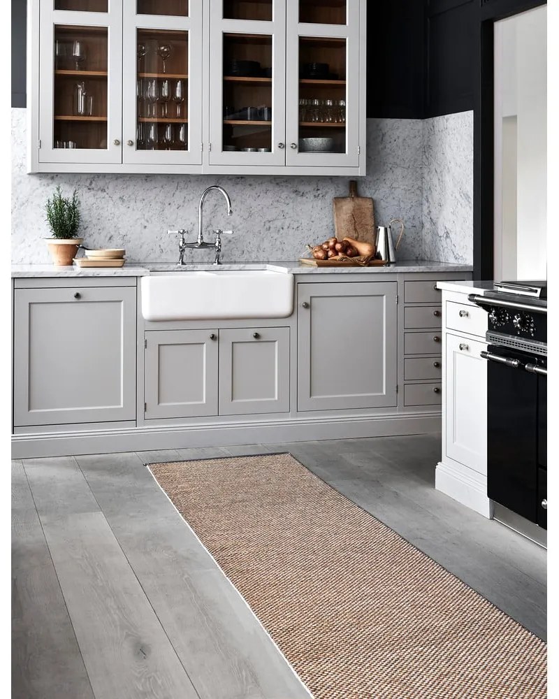 Béžový vnútorný a vonkajší koberec 60x85 cm Effi Granit – Pappelina