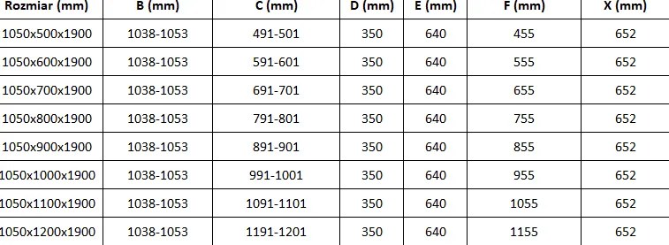 Mexen Roma, sprchovací kút 105 (dvere) x 80 (stena) cm, 6mm číre sklo, chrómový profil, 854-105-080-01-00