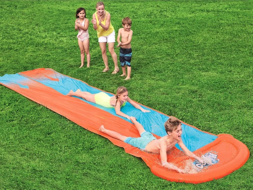 Bestway 52328 Dvojitá vodná šmykľavka 488 cm