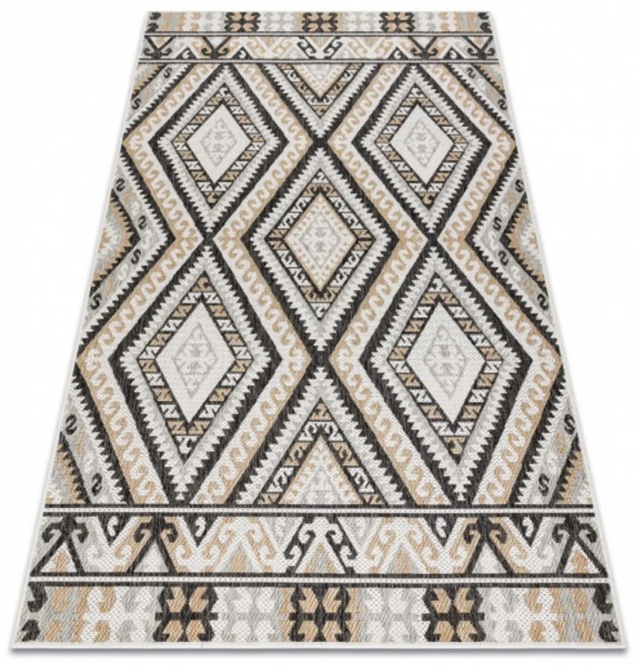 Kusový koberec Romba čierny 140x190cm