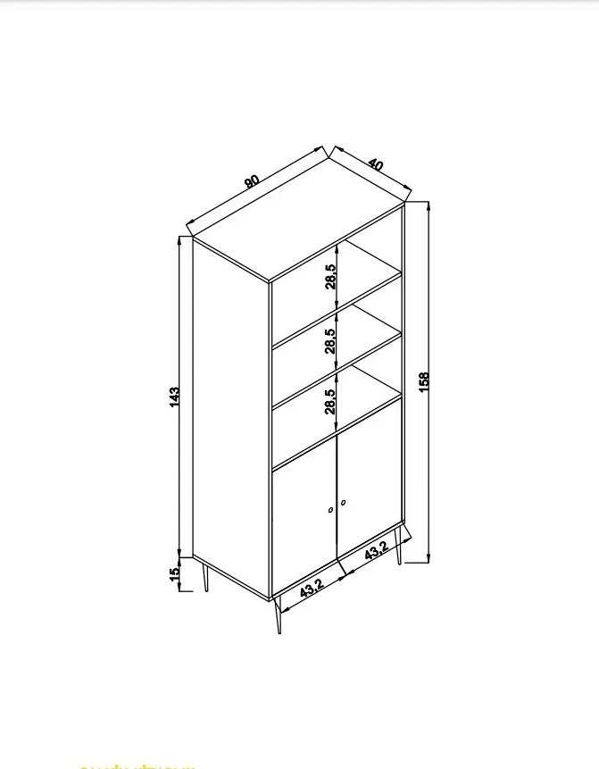 Knižnica Hazeran Oak