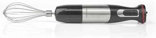 Nedis KAHB400CAL - Ručný mixér 4v1 800W/230V nerezová oceľ