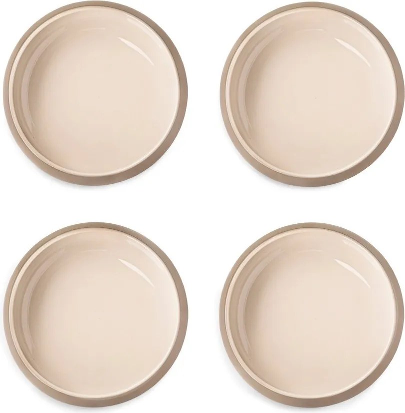 Béžové misky v súprave 4 ks z kameniny 600 ml Terra Luma – Bonami Selection