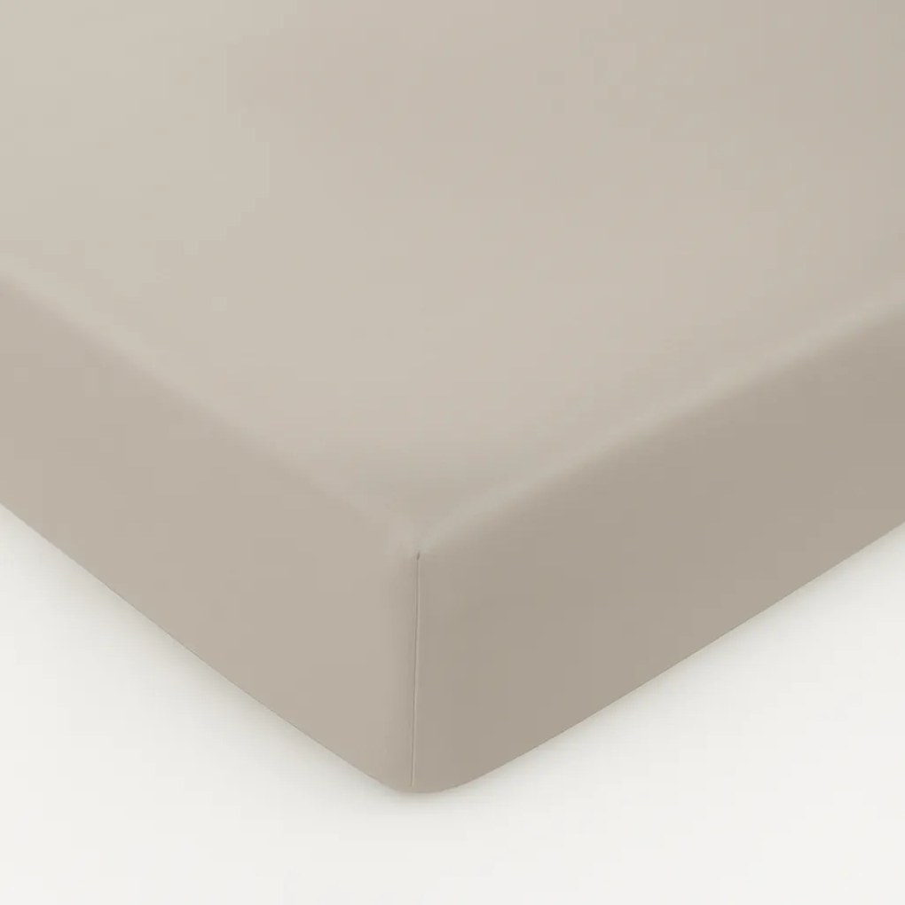 INTERMEDIC SK Saténové prestieradlo by Queen Plačková – taupe 180×200 cm