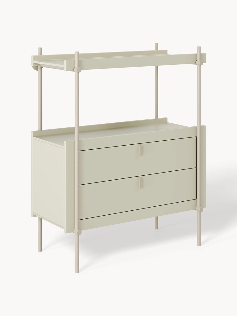 Regál so zásuvkami Rio