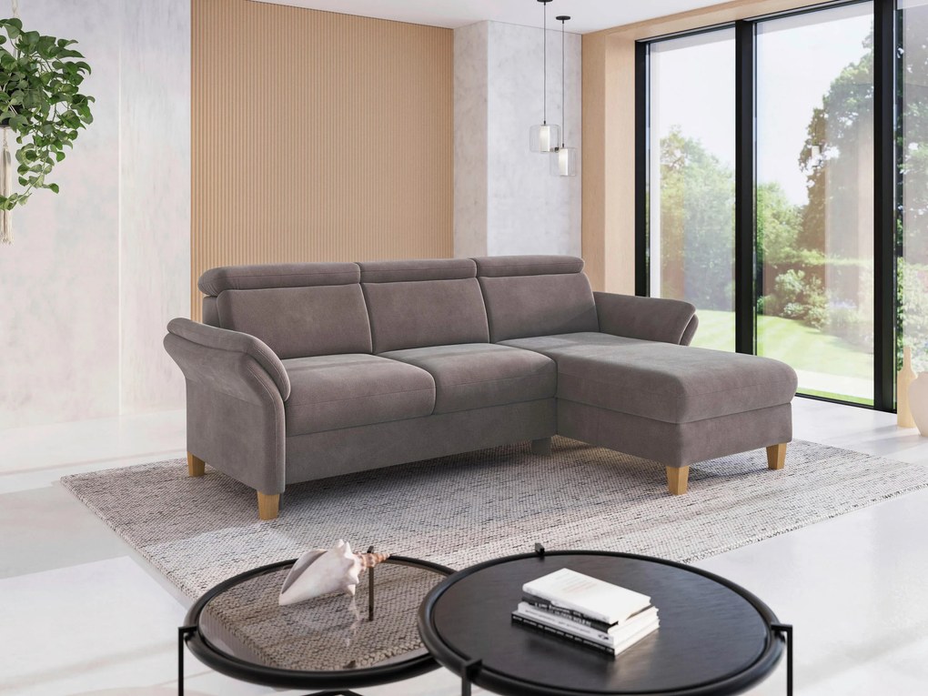 XXXLutz ROHOVÁ SEDAČKA, textil, taupe Sit & More - Sedačky - 000144025712