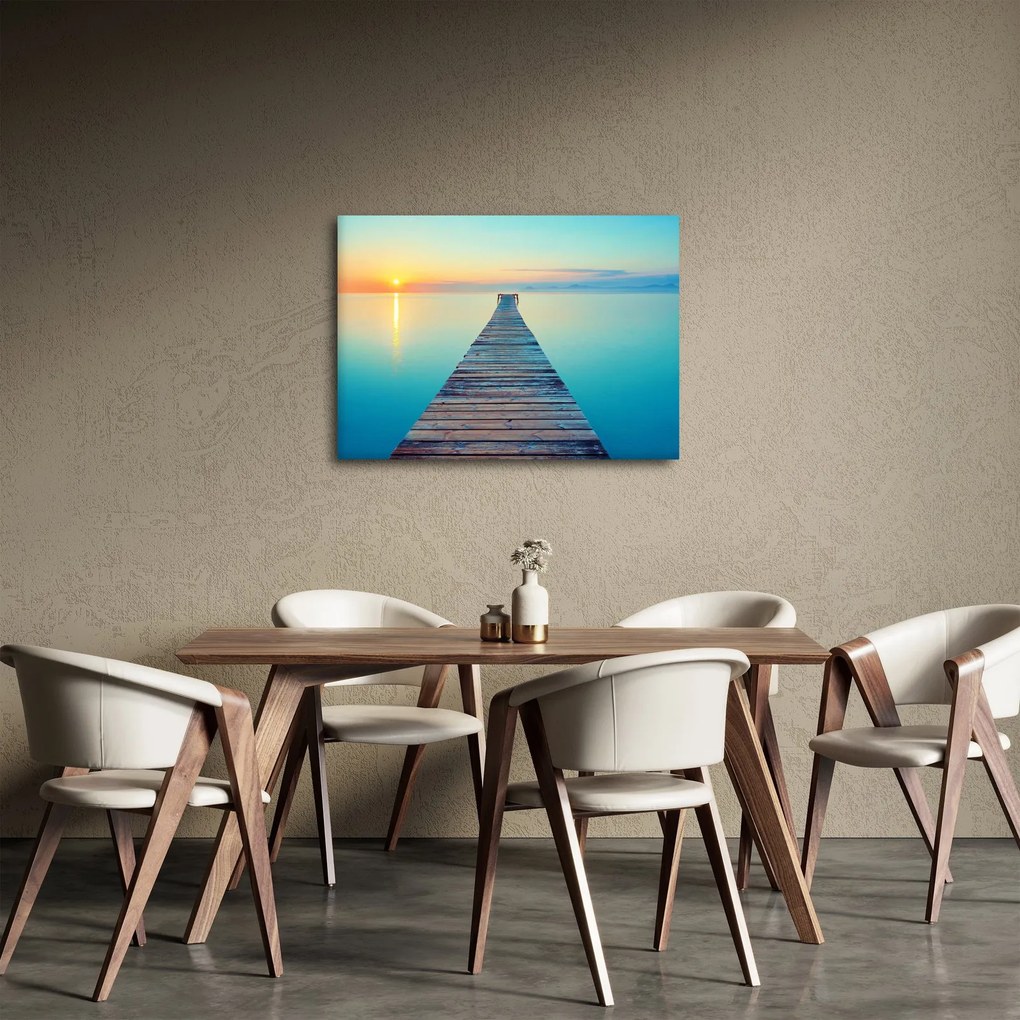 Obraz - Mólo do nekonečna (70x50 cm)