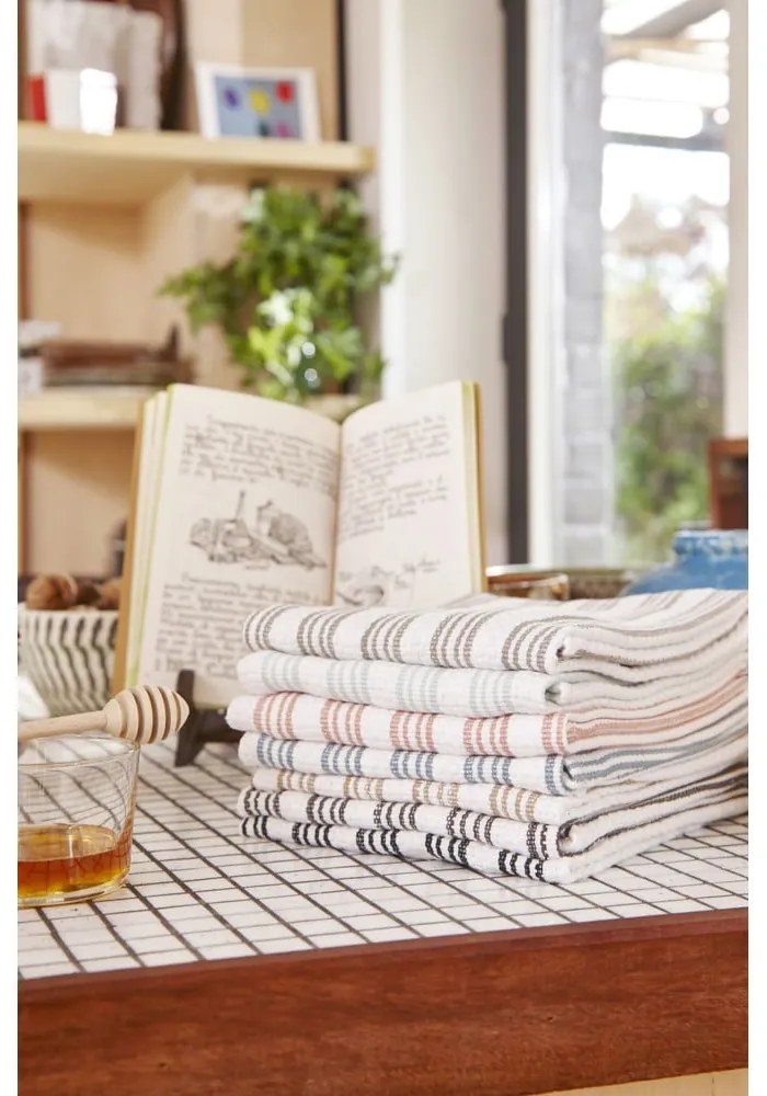 Bavlnené utierky v súprave 4 ks 50x70 cm Stripes – Tiseco Home Studio
