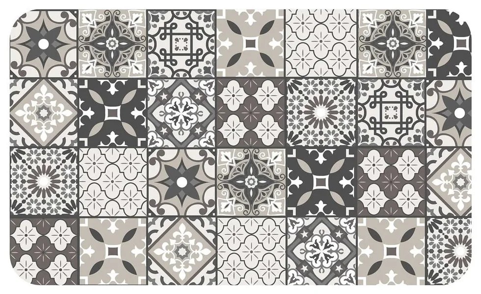 Sivý koberec 45x75 cm Gaston – douceur d'intérieur