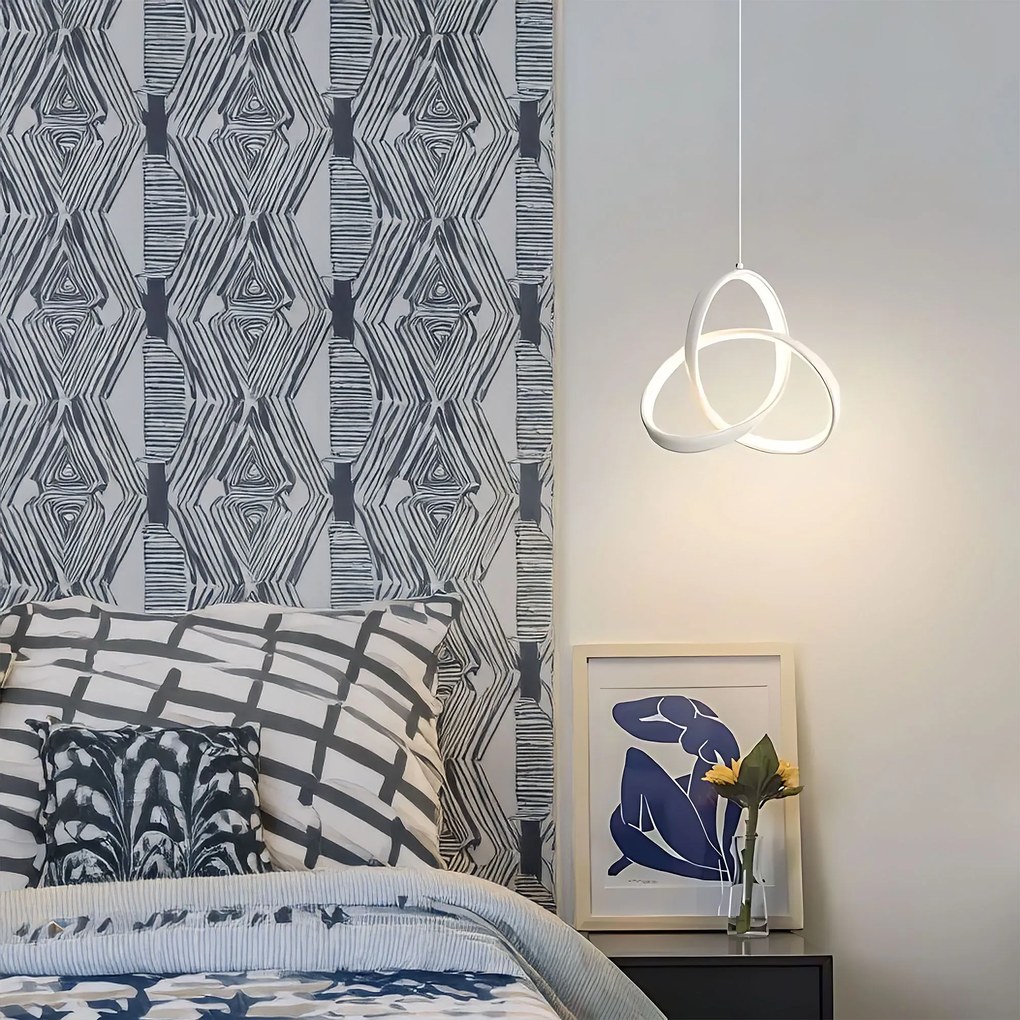 Toolight Toolight, LED závesné osvetlenie 13W, 500lm, 4000K, APP1783-CP, biela, OSW-08969