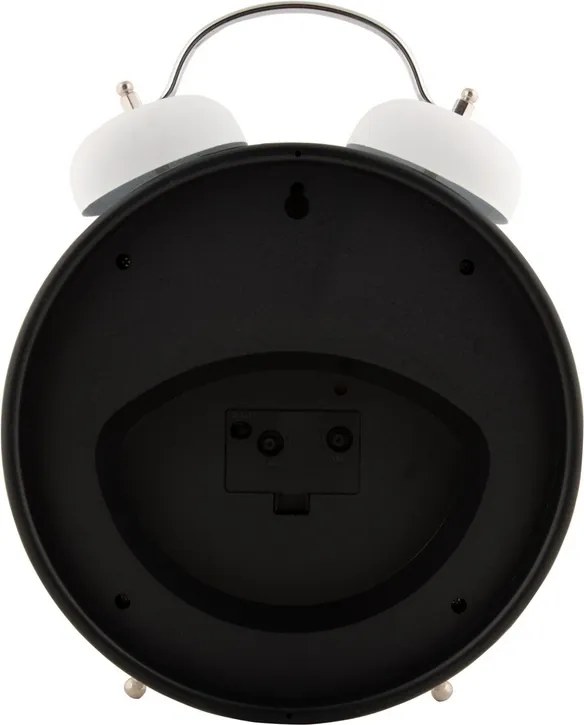 Karlsson 6019WH dizajnové stolné hodiny/budík biela, pr. 30 cm