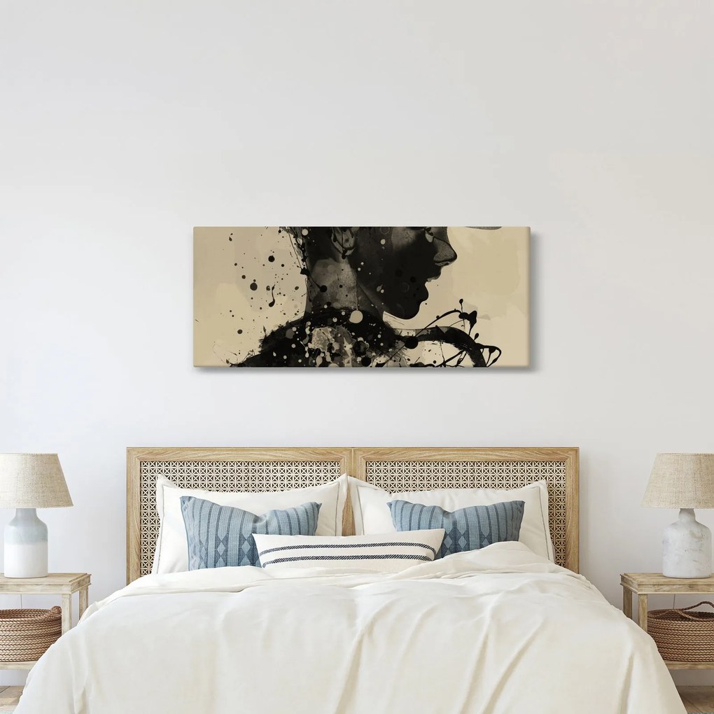 Obraz - Jazz woman (120x50 cm)