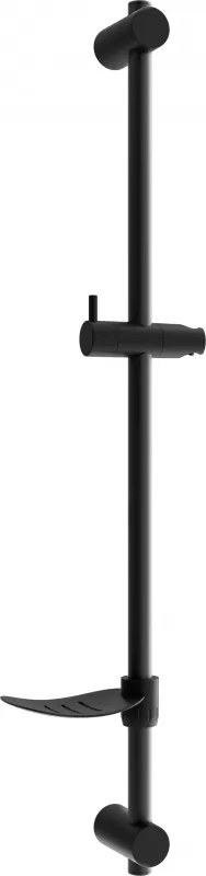 Mexen DF sprchová tyč s mydelničkou 80 cm, čierna - 79382-70
