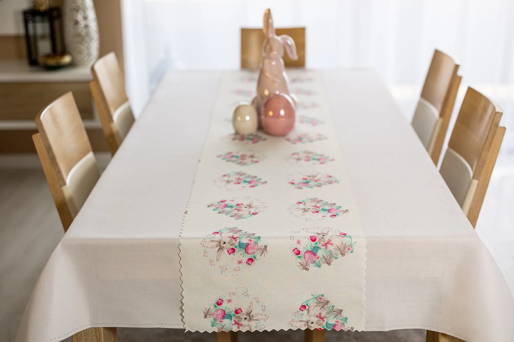 Dekorstudio Veľkonočný behúň s potlačou - Vzor WN16 Rozmer behúňa (šírka x dĺžka): 40x180cm