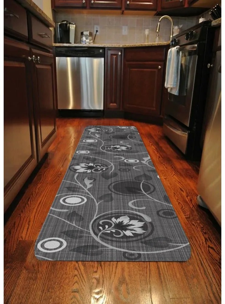 Sivý prateľný behúň 58x230 cm Rosie – Oyo Concept