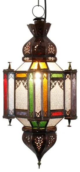 Marocká závesná lampa Khalid