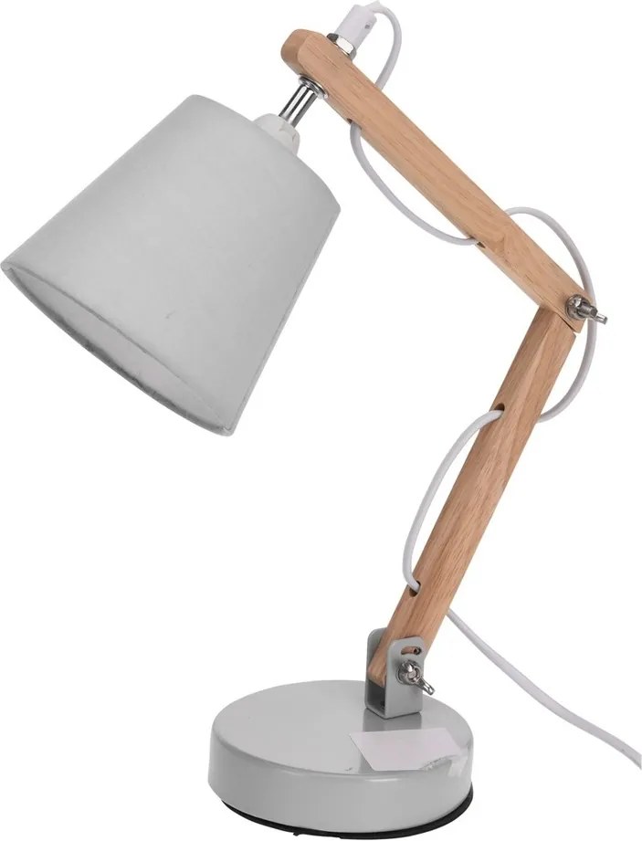 Koopman Stolná lampa Pastel tones biela, 45 cm