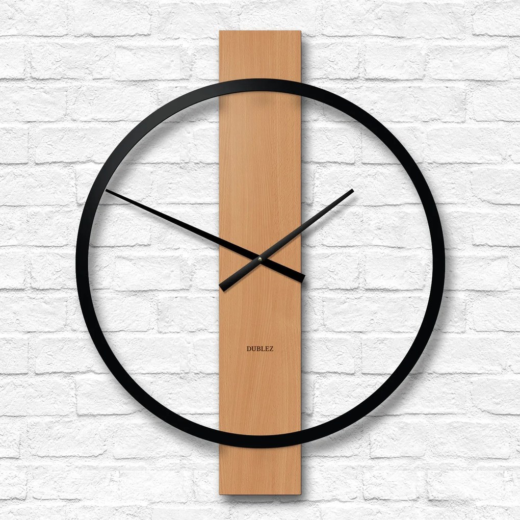 DUBLEZ | Minimalistické nástenné hodiny - Circle Line