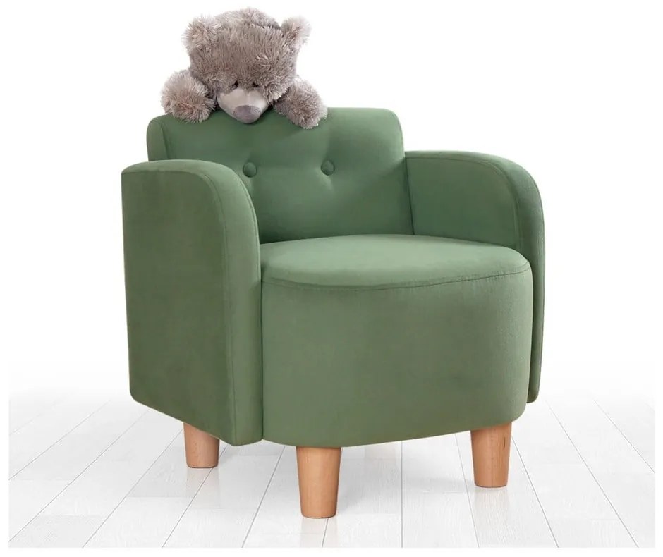 Zelené detské kresielko Volie – Artie