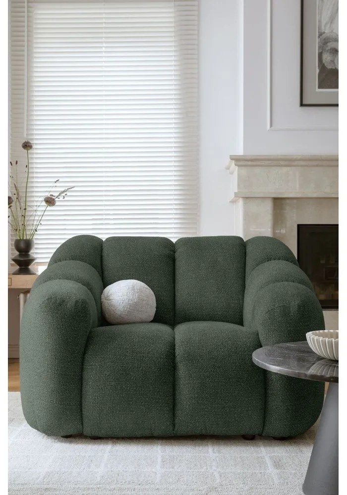 Tmavozelené kreslo Shell – Miuform