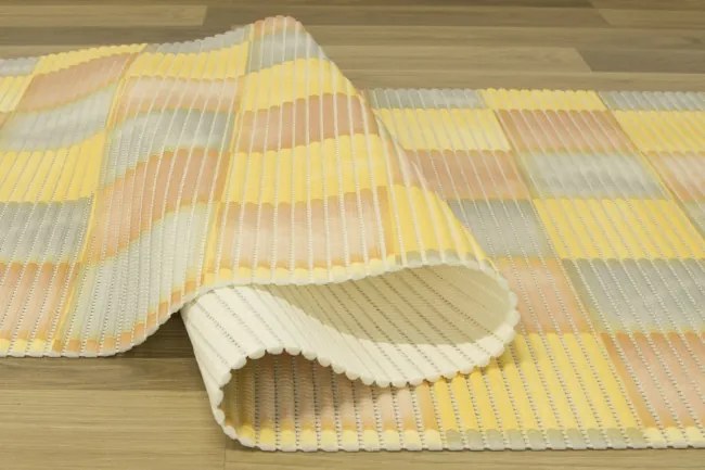 Kúpelňová penová rohož Softy-tex 842 oranžová