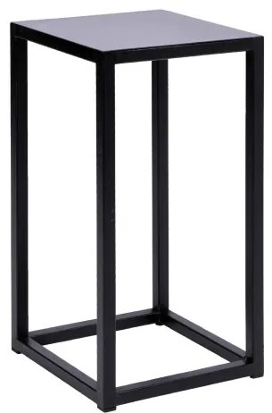 Stojan na kvety PIATTO LOFT čierny 40 cm