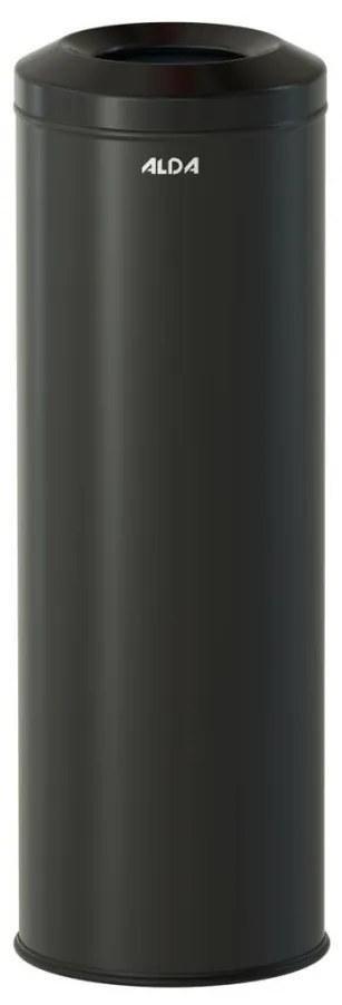 Odpadkový kôš s protipožiarnym vekom, 240 x 240 x 700 mm