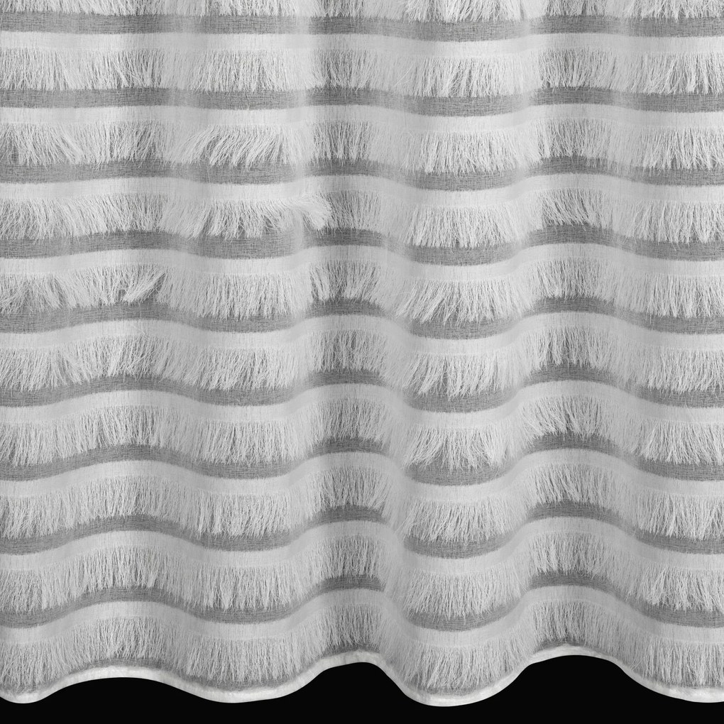 ZÁCLONA NA KRÚŽKOCH DANA2 140X250 CM BIELA