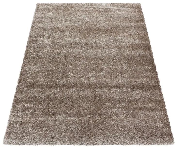 Ayyildiz Kusový koberec BRILLIANT 4200, Taupe Rozmer koberca: 160 x 230 cm