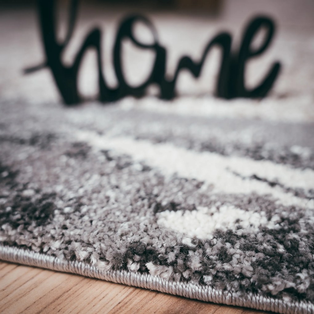 Kusový koberec My Frisco 284 Grey, 240x330, šedá, obývacia izba, Obsession