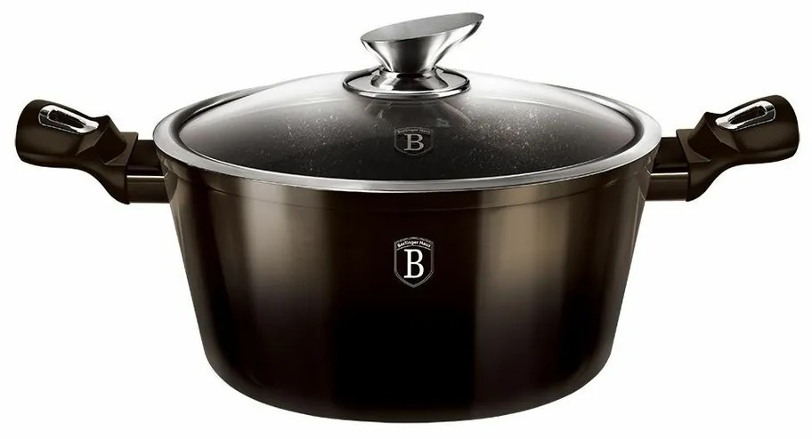 Berlinger Haus Kastról Shiny Black Collection, 28 cm