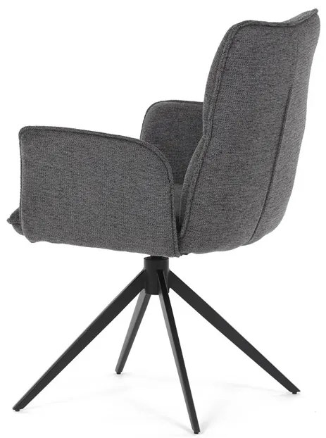 Autronic BONTEC Jedálenská stolička, sivá, látka, DCH-D1328 GREY2 Farba: Šedá