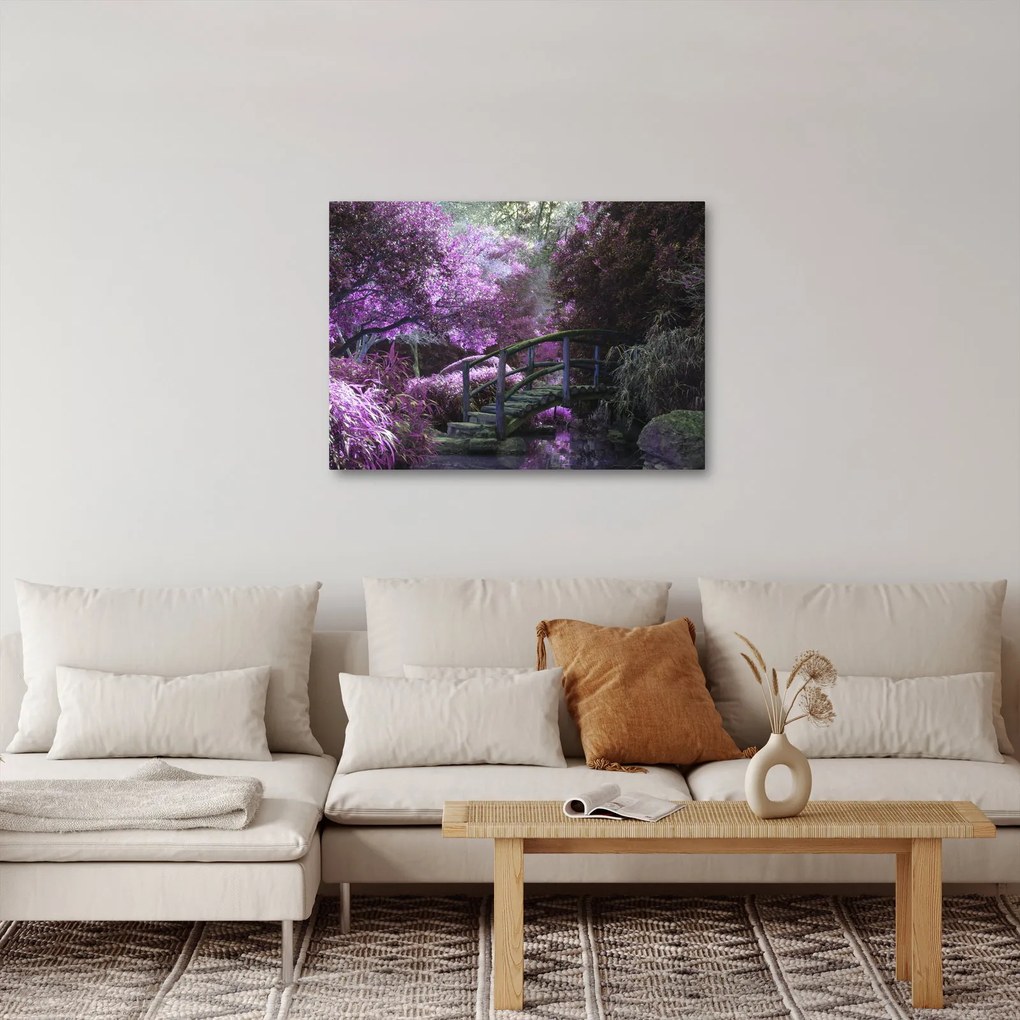 Obraz - Mystická záhrada (70x50 cm)