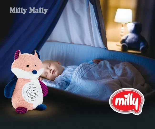 Plyšová hračka s projektorom Milly líška
