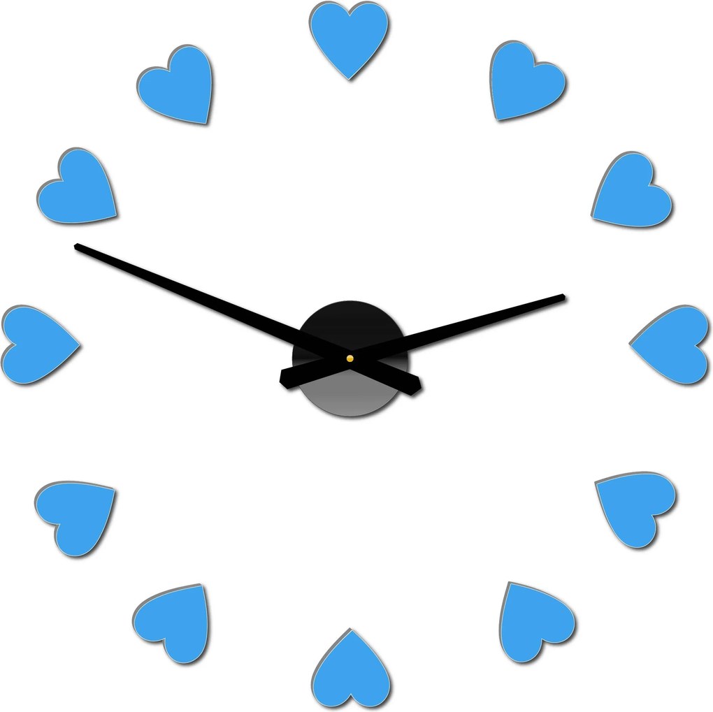 SENTOP | Veľké nástenné hodiny s motívom srdca I SENTOP 12S051 Wall clock HEU- analógové