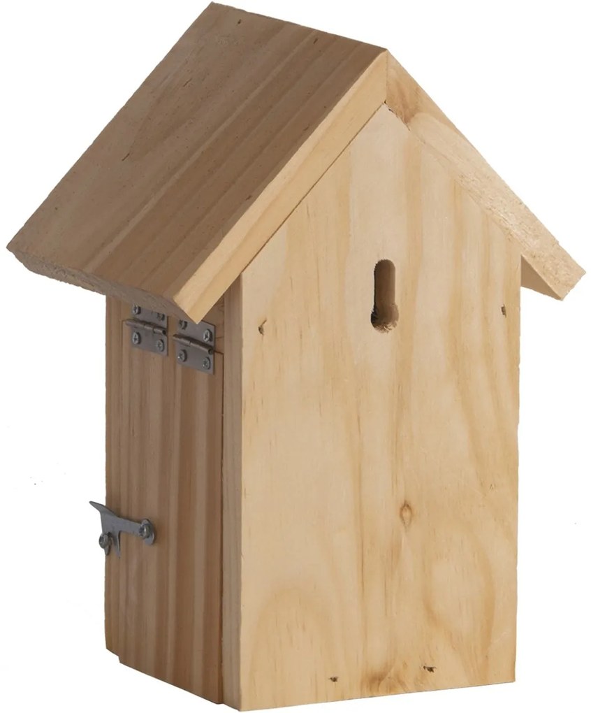 Vtáčia búdka Simple, 19,5x14,5x11 cm, drevo, hnedá