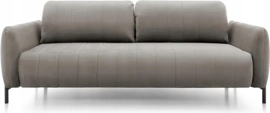 Pohovka trojsedačka Newbie (sivá čierna)