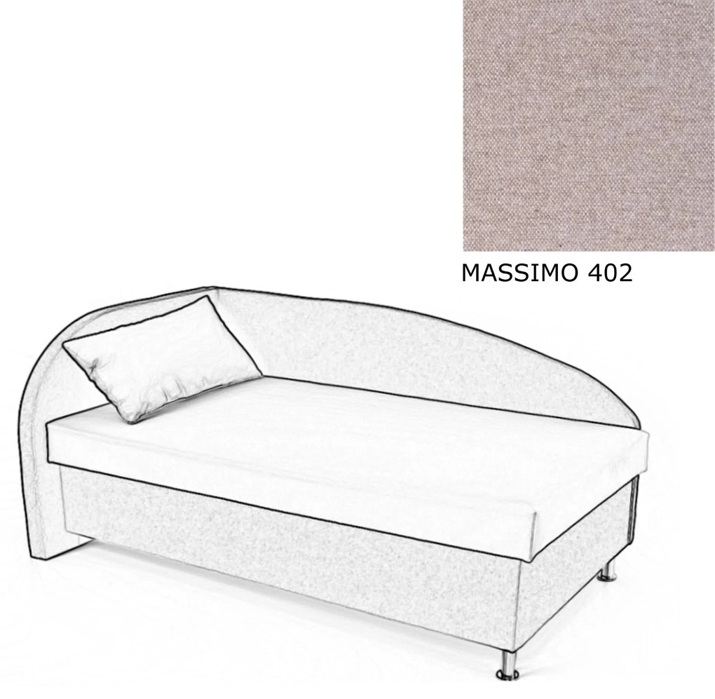 AVA NAVI, ĽAVÁ 120x200 Varianta: MASSIMO 402